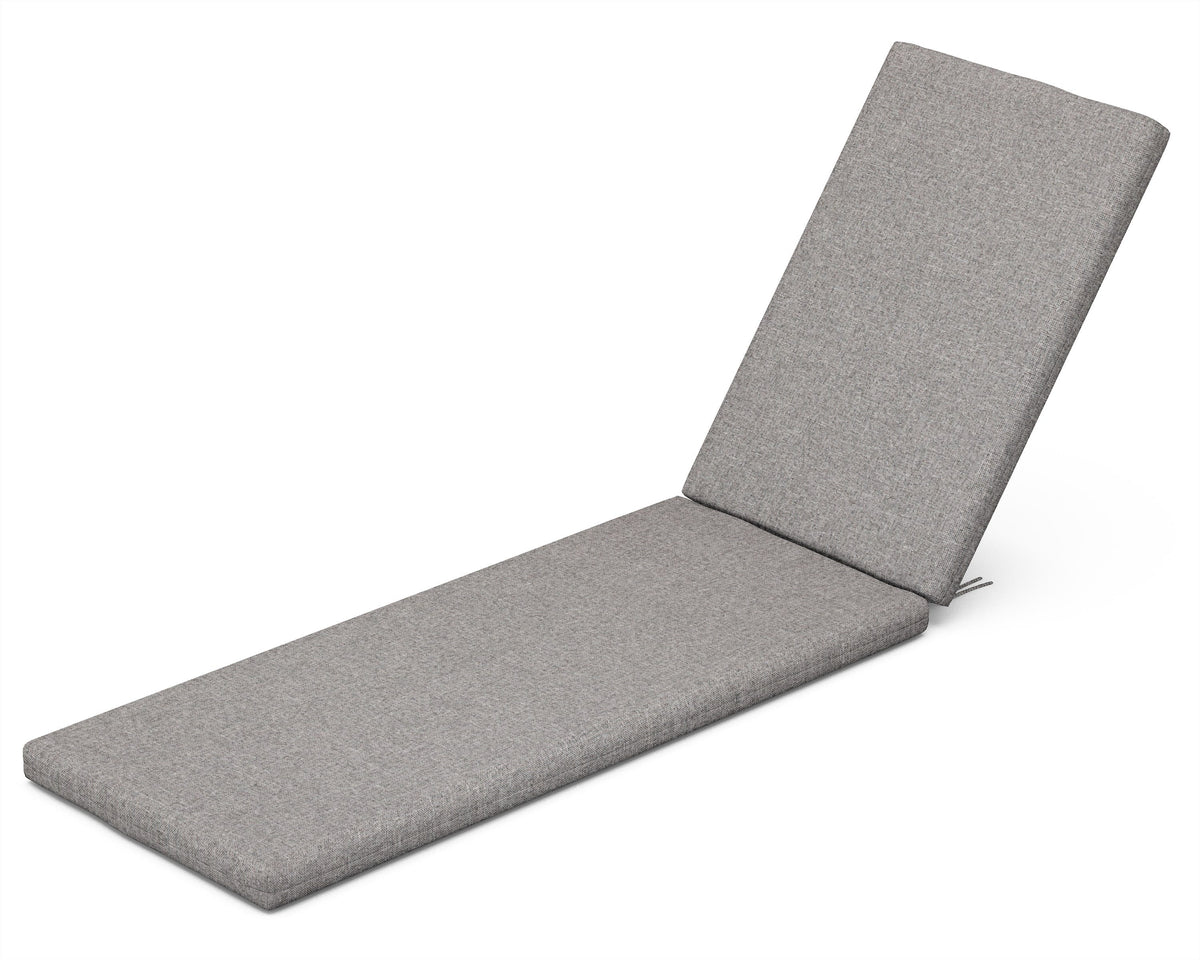 POLYWOOD Chaise Cushion in Grey Mist