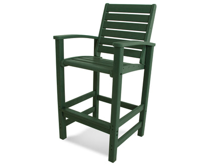 POLYWOOD Signature Bar Chair in Green