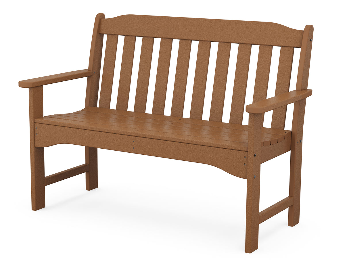 POLYWOOD Country Living 48" Garden Bench in Teak