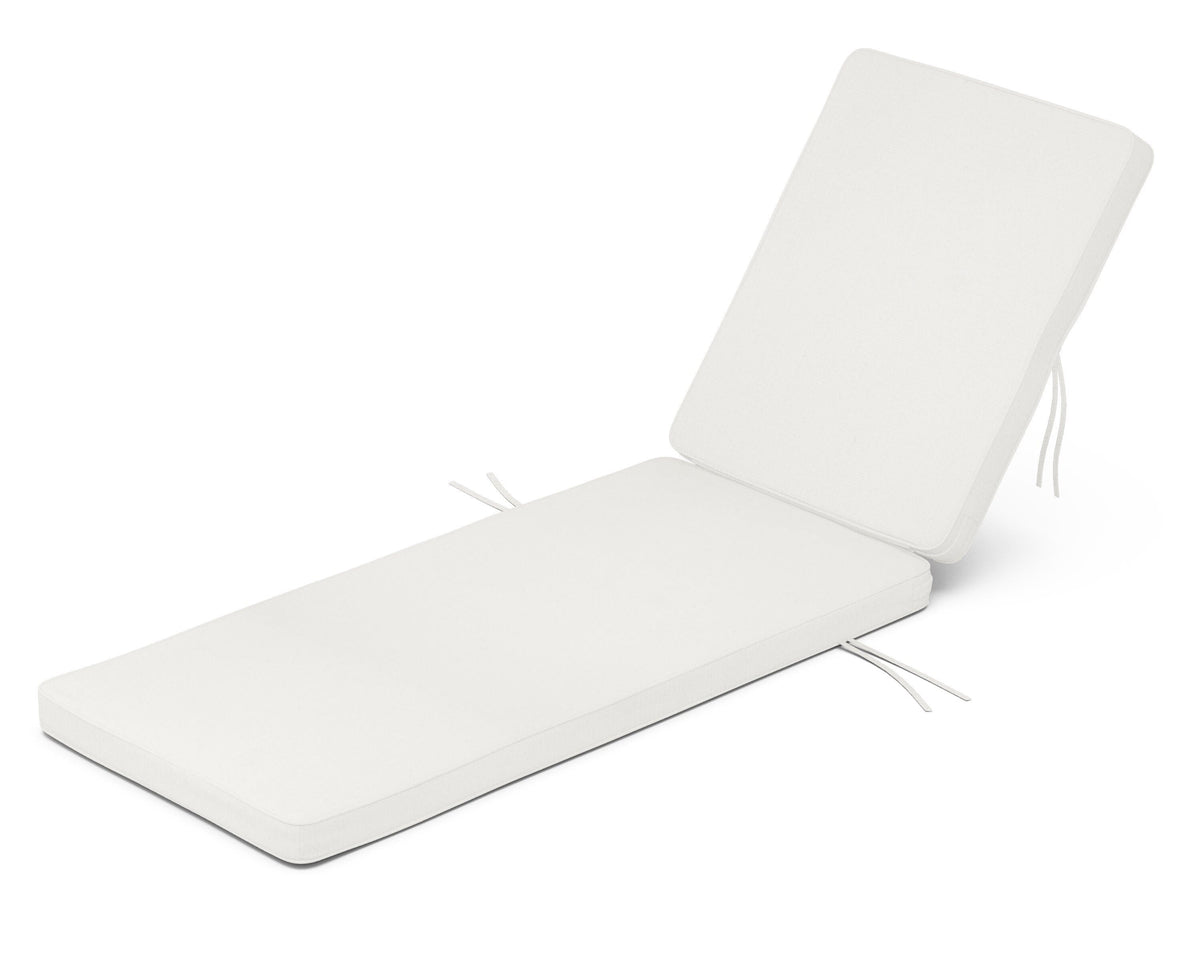 POLYWOOD Acadia Chaise Cushion in Natural Linen