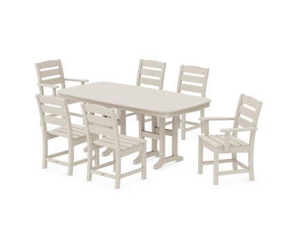 POLYWOOD Lakeside 7-Piece Dining Set in Sand