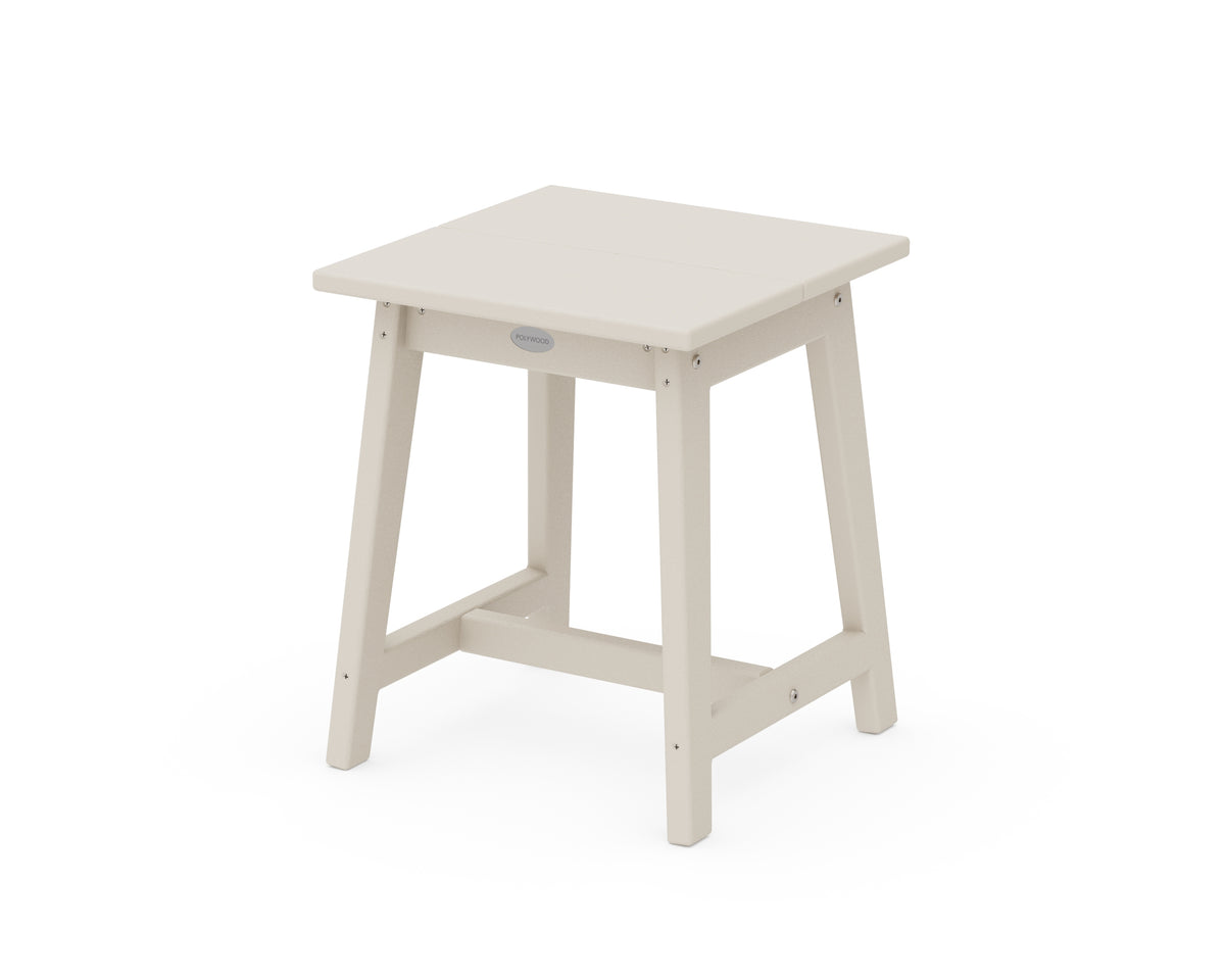 POLYWOOD Studio Side Table in Sand