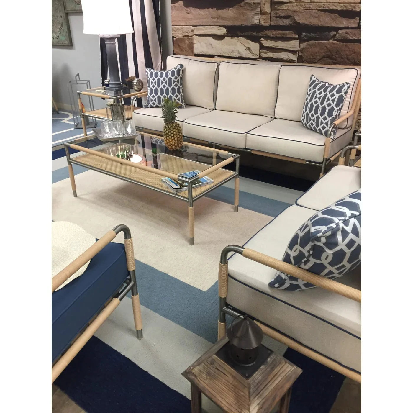 KAS Rugs Outdoor Rugs Libby Langdon Hamptons Indoor/Outdoor Rug