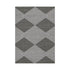 KAS Rugs Outdoor Rugs Terrace Grey/Ivory Diamonds Indoor/Outdoor Rug