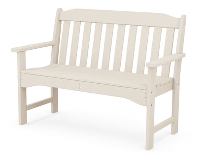 POLYWOOD Country Living 48" Garden Bench in Sand