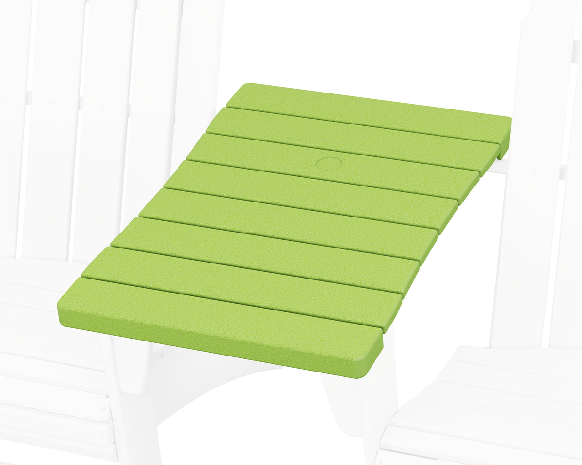 POLYWOOD 600 Series Straight Adirondack Connecting Table in Lime