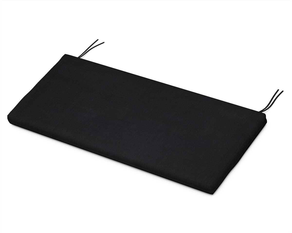 POLYWOOD 48" Bench Seat Cushion in Midnight Linen
