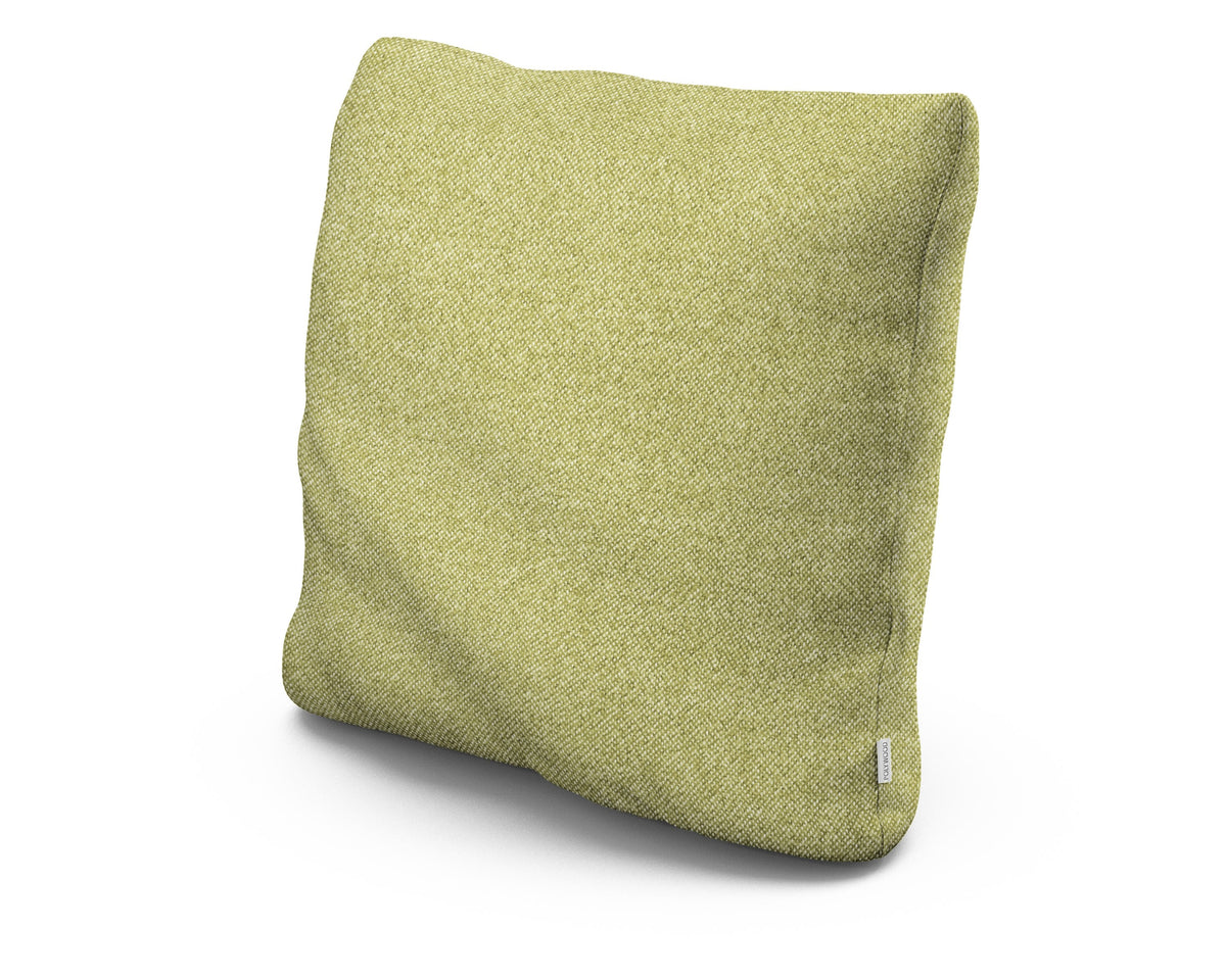 POLYWOOD 20" Outdoor Throw Pillow in Chartreuse Boucle