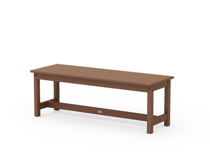POLYWOOD 48" Planter Bench in Teak