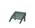 POLYWOOD Classic Adirondack Folding Ottoman in Green