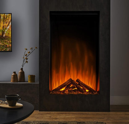 British Fires Knightwood Electric Fireplace