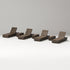 POLYWOOD PW Designer Series Elevate 7-Piece Chaise Lounge Set in Kona