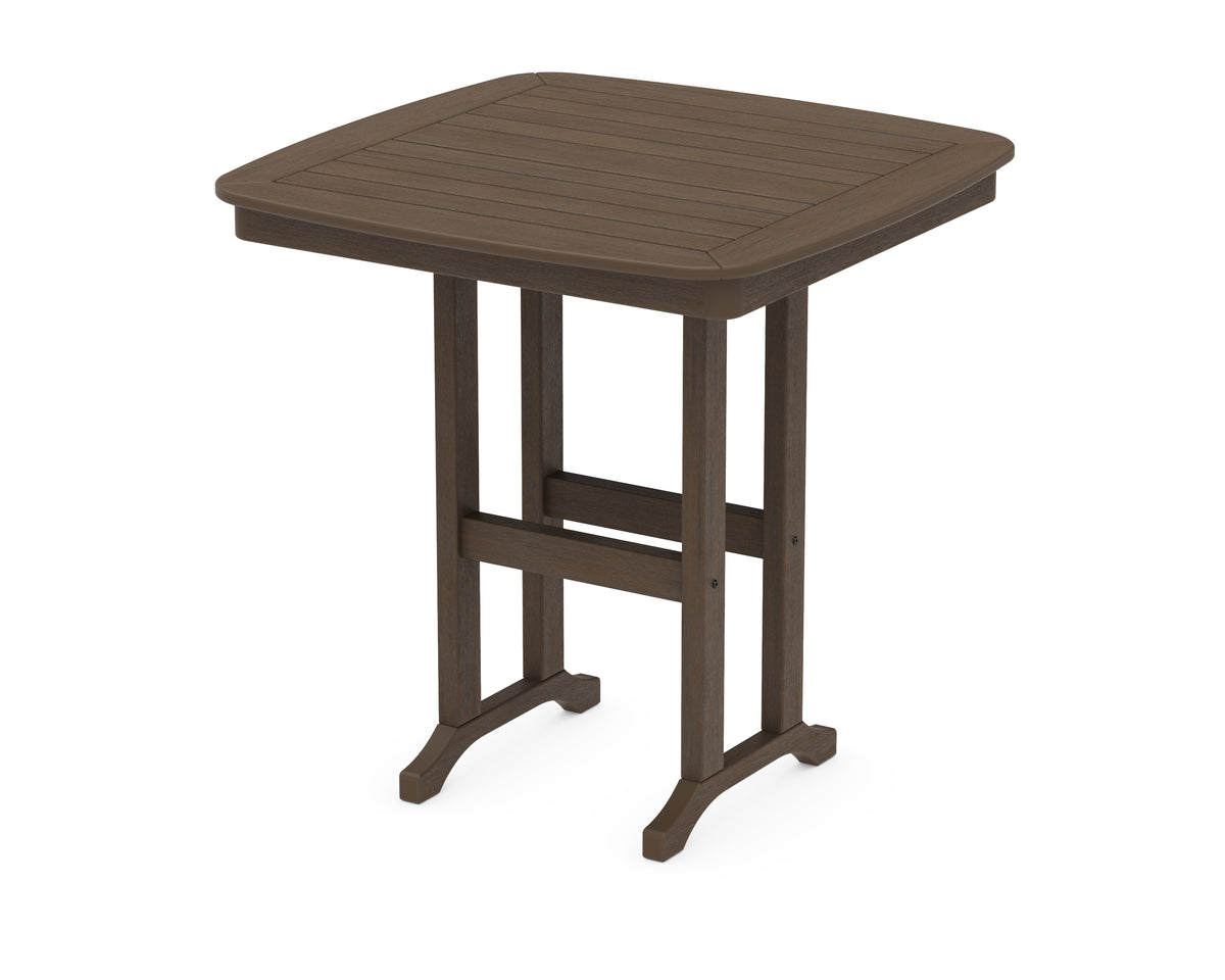 POLYWOOD Nautical 37" Counter Table in Kona