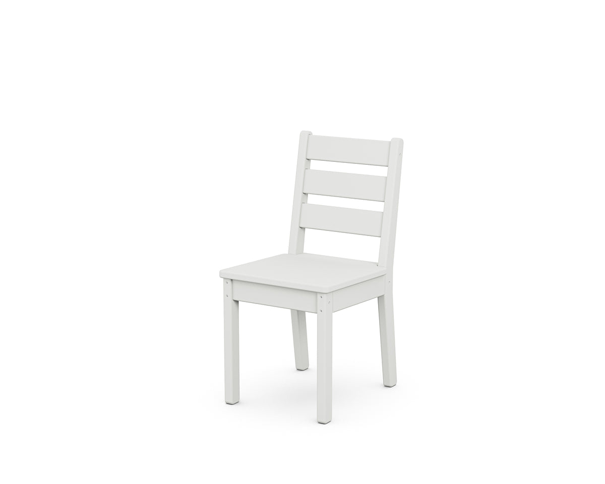 POLYWOOD Kids Lakeside Dining Chair in White