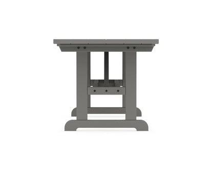 POLYWOOD Park 33" x 70" Harvester Picnic Table angle view