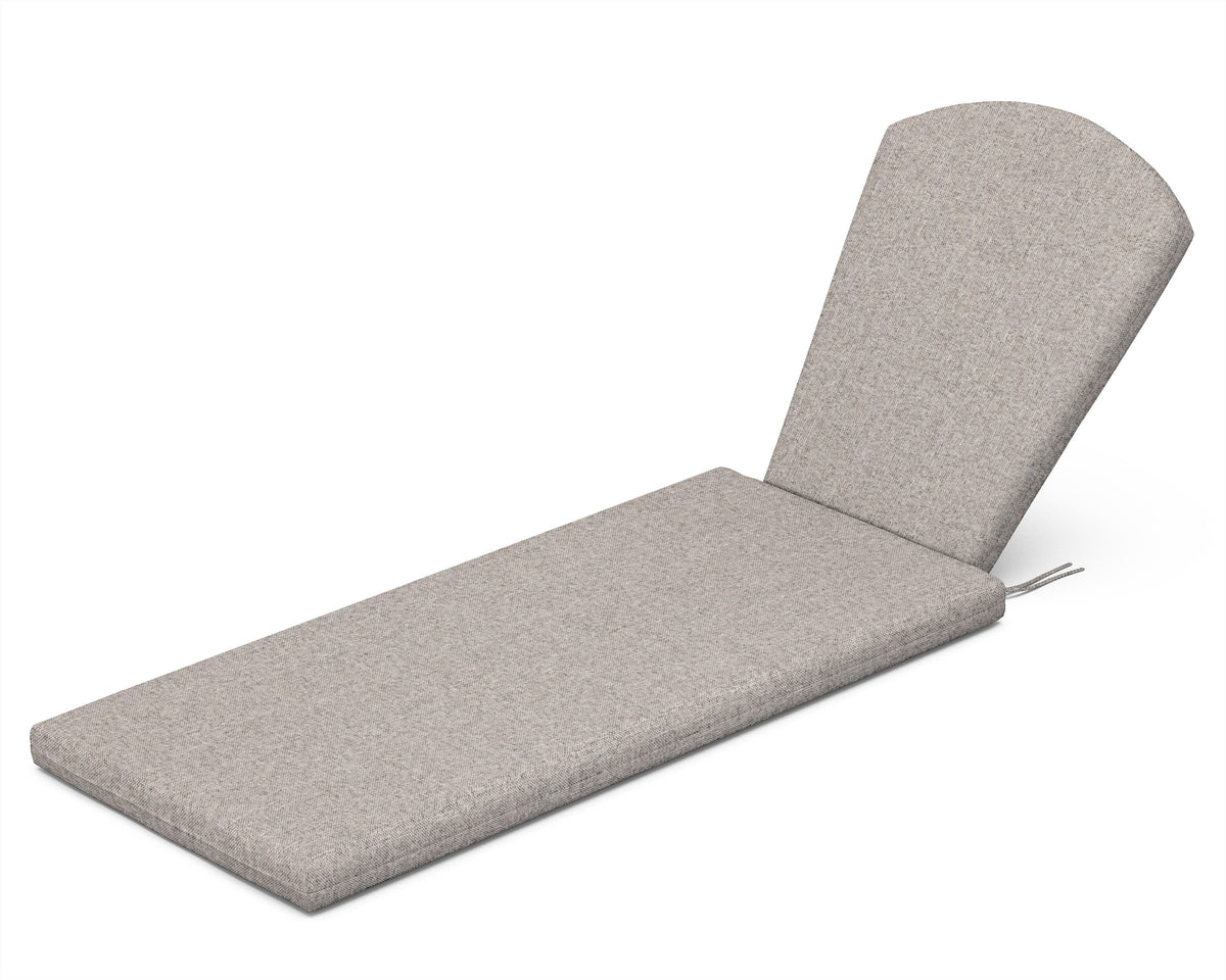 POLYWOOD Chaise Cushion in Weathered Tweed