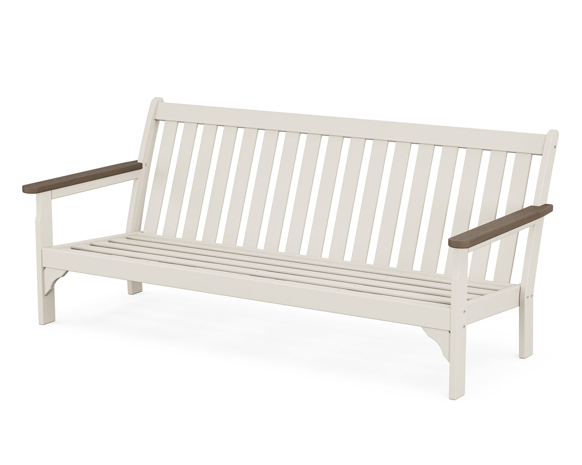 POLYWOOD Vineyard Sofa Frame in Sand / Kona