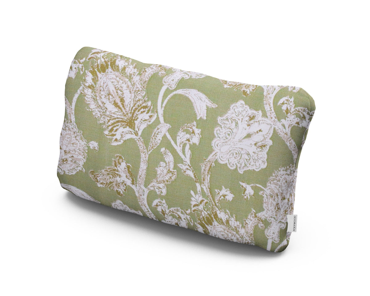 POLYWOOD Outdoor Lumbar Pillow in Botanical Garden Chartreuse