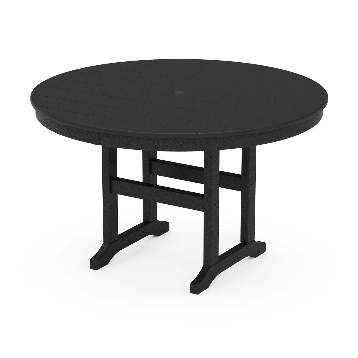 POLYWOOD 48" Round Farmhouse Dining Table