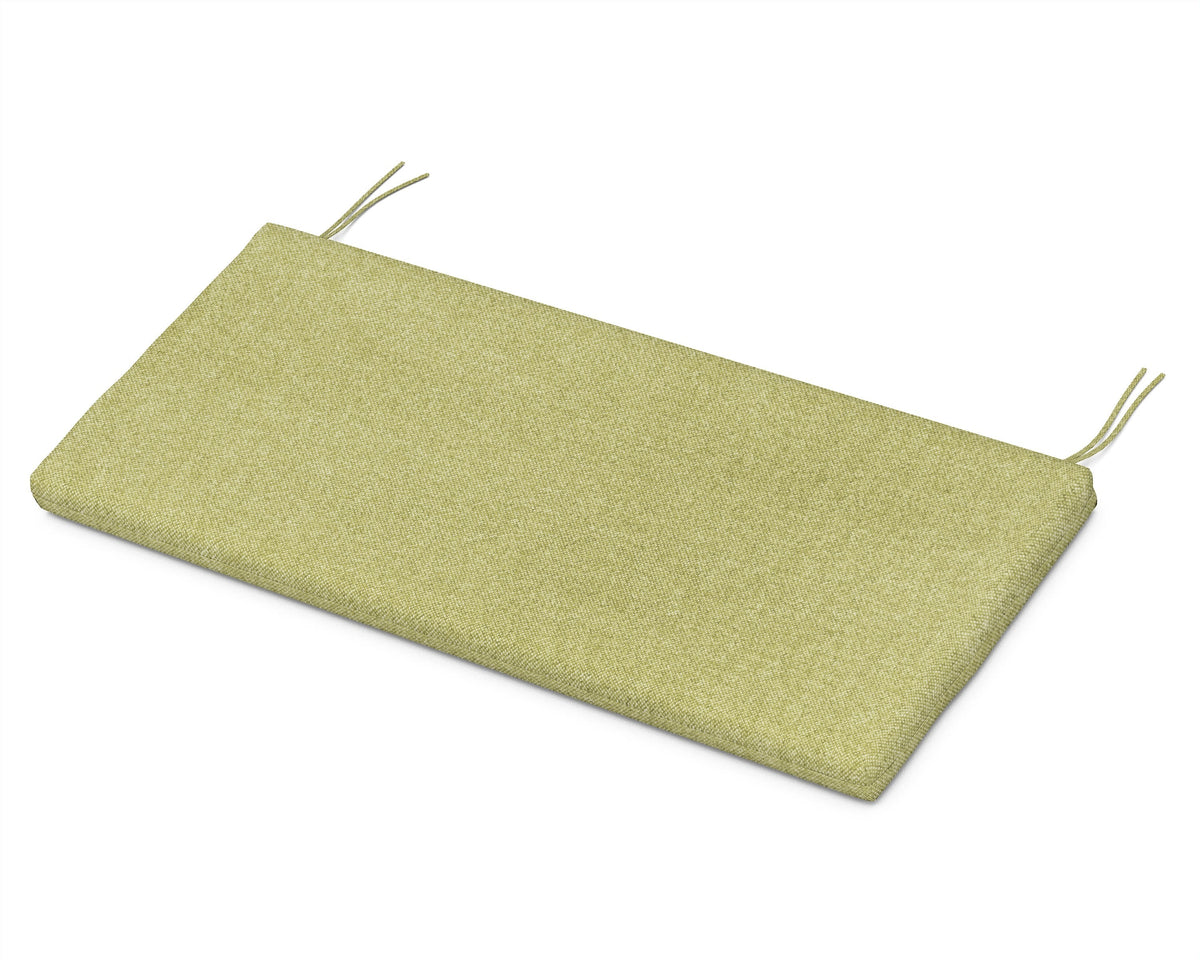 POLYWOOD 48" Bench Seat Cushion in Chartreuse Boucle