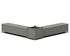 POLYWOOD 72" Nautical L-Shaped Planter Storage Bench Set - Large in Slate Grey