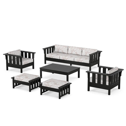 POLYWOOD Acadia 6-Piece Lounge Sofa Set