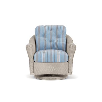 Lloyd Flanders Reflections Swivel Glider Lounge Chair - Linen finish