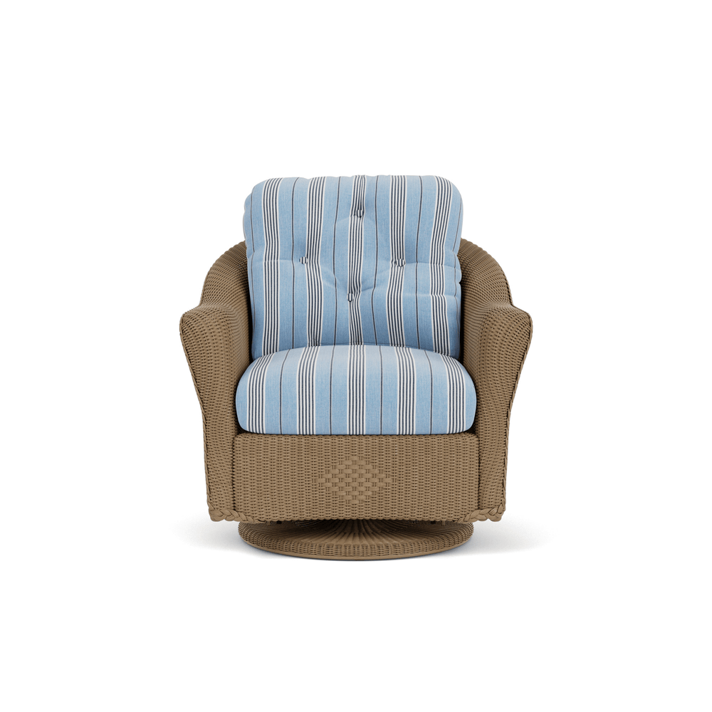 Lloyd Flanders Reflections Swivel Glider Lounge Chair - Fawn finish