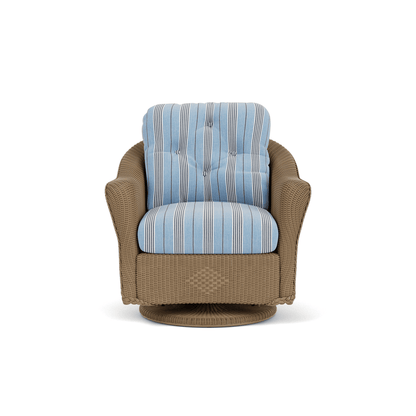 Lloyd Flanders Reflections Swivel Glider Lounge Chair - Fawn finish
