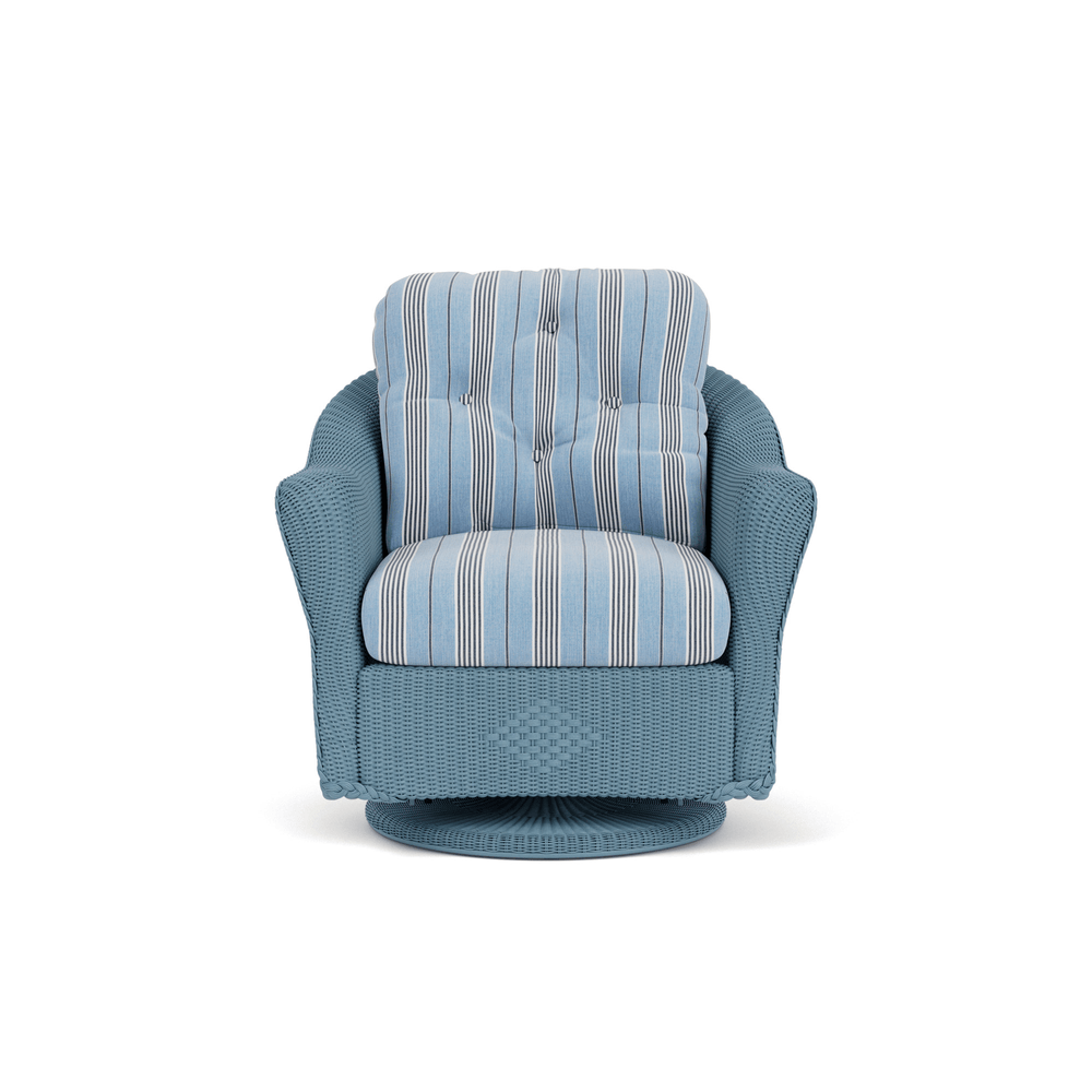 Lloyd Flanders Reflections Swivel Glider Lounge Chair - Stillwater finish