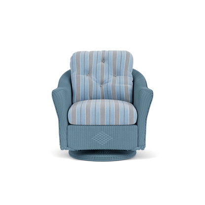 Lloyd Flanders Reflections Swivel Glider Lounge Chair - Stillwater finish