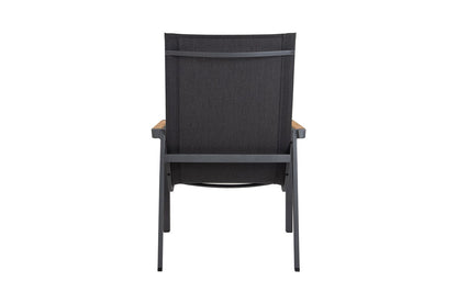 Kiera Stackable Aluminum Club Chair - Casual Furniture World