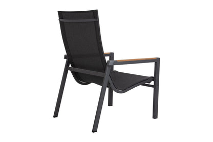 Kiera Stackable Aluminum Club Chair - Casual Furniture World