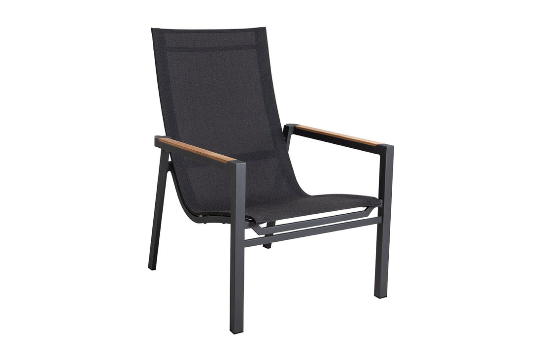 Lighthouse Casual Living Club Chair Kiera Stackable Aluminum Club Chair
