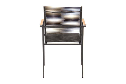 Lighthouse Casual Living Outdoor Furniture Kiera Aluminum Rope Dining Chair