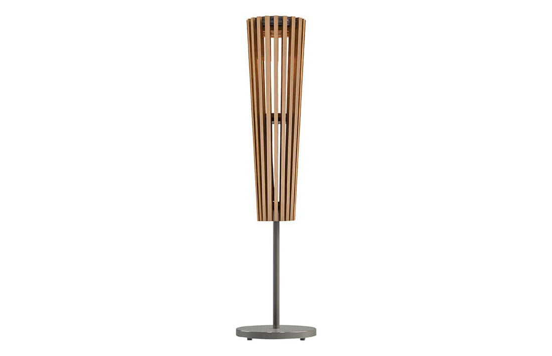 Lane Teak Floor Standing Lamp with Base - Casual Furniture World