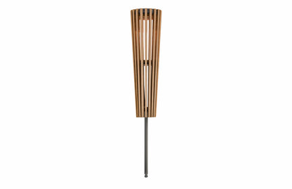 Lane Teak Floor Standing Lamp with Base - Casual Furniture World