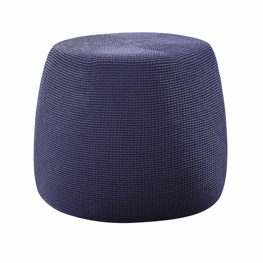 Lighthouse Casual Living Pouf Navy IVY SMALL POUF
