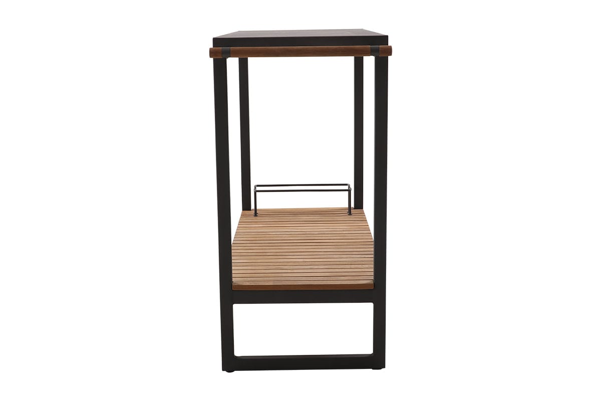 Lighthouse Casual Living Serving Cart Kiera Aluminum Serving Trolley