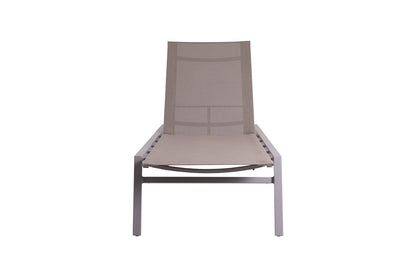 Lighthouse Casual Living Sling Chaise Kiera Stackable Aluminum Sun Lounger