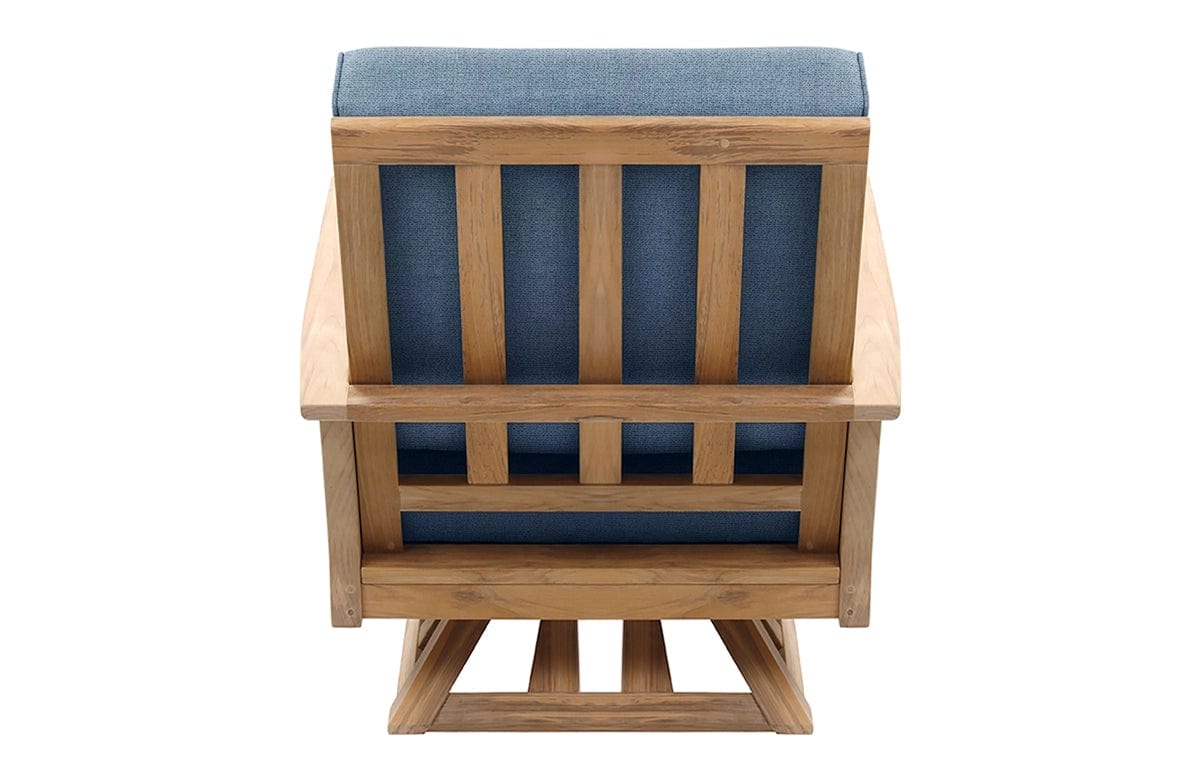 Beckett Teak Swivel Chair - Casual Furniture World