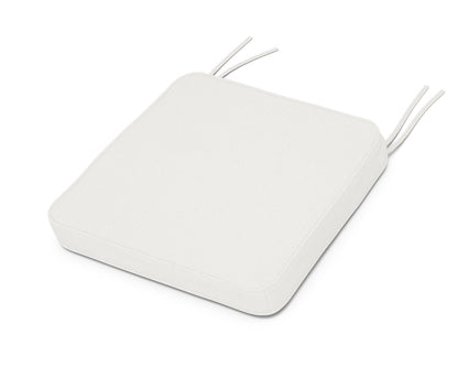 POLYWOOD Chinoiserie Side Chair Seat Cushion in Natural Linen
