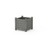 POLYWOOD Nautical Square Planter Box in Slate Grey