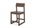 POLYWOOD EDGE Counter Side Chair in Mahogany