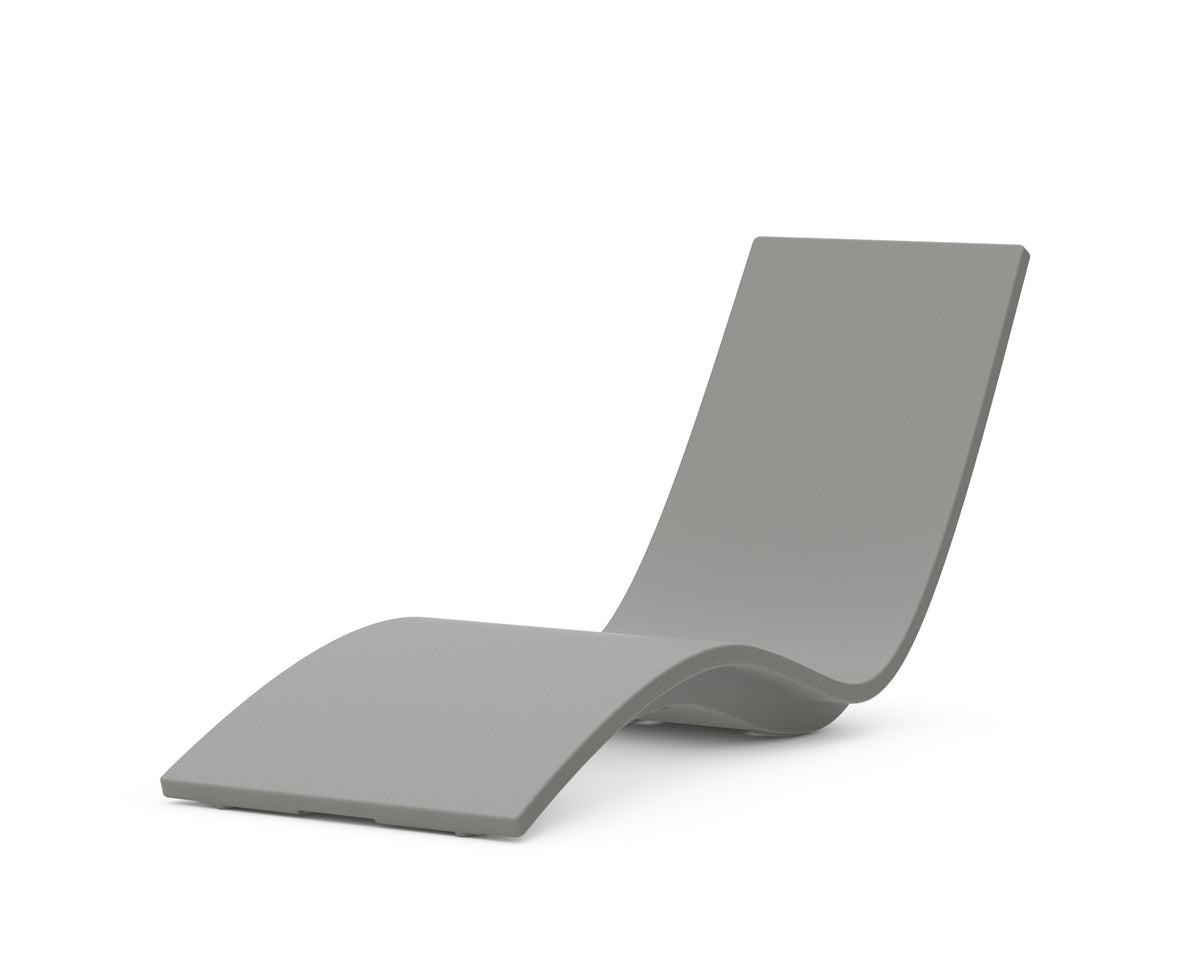 POLYWOOD Laguna In-Pool Chaise Lounge in Slate Grey