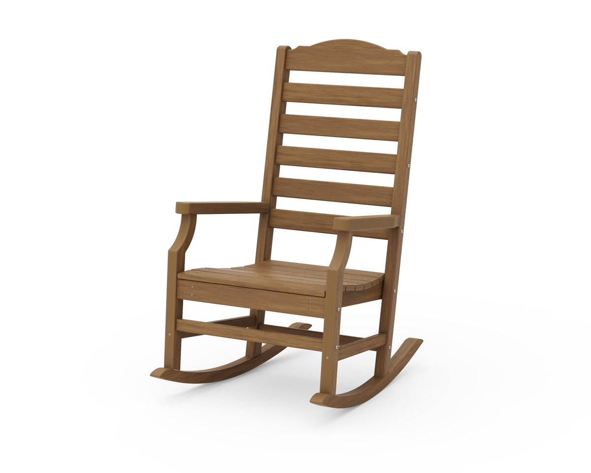 POLYWOOD Savannah Rocking Chair in Natural