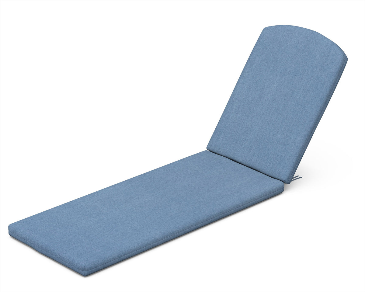 POLYWOOD Chaise Cushion in Sky Blue