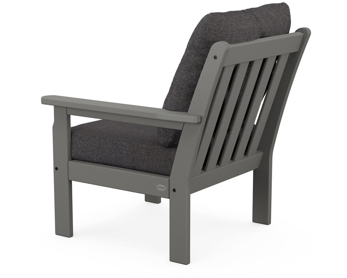 POLYWOOD Vineyard Modular Right Arm Chair angle view