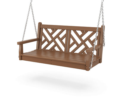 POLYWOOD Chippendale 48" Swing in Teak