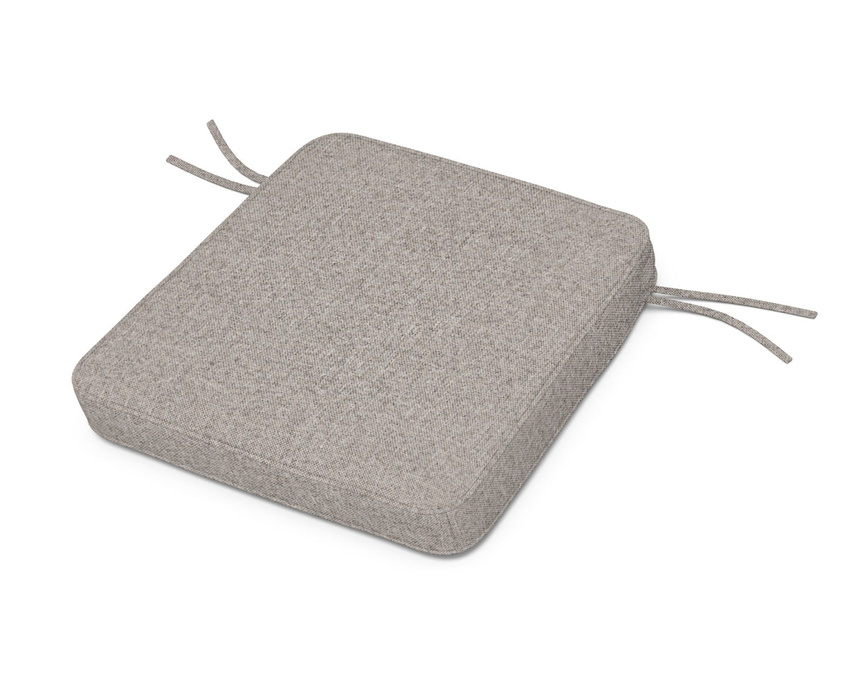 POLYWOOD Acadia Dining Arm Seat Cushion in Weathered Tweed
